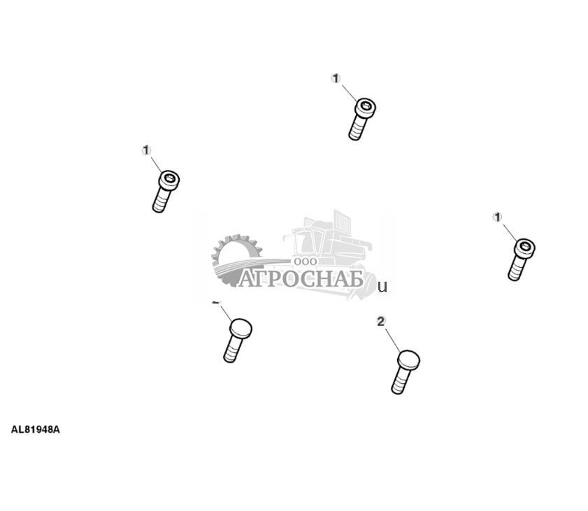 Детали крепления, направляющая рычага переключения, с однорычажным управлением, с кабиной - ST720355 481.jpg